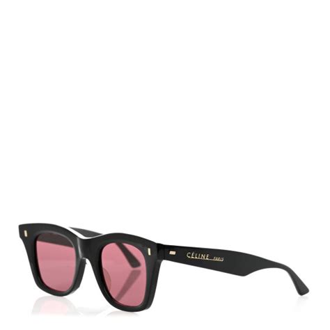 CELINE Acetate Sunglasses CL40057I Black 